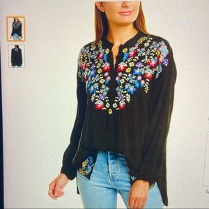 Johnny Was Samba Blouse